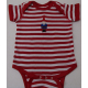 Baby Onesie - Gnome on Red Stripe